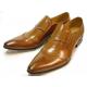 Encore By Fiesso Black Genuine Calfskin Leather Loafer Shoes FI3014